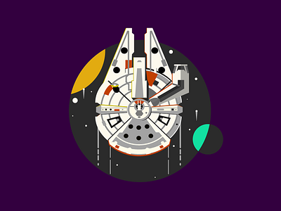 Milenium Falcon 1 star wars