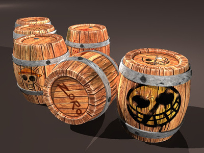 Gaming assets - Barrels gaming gaming assets one piece
