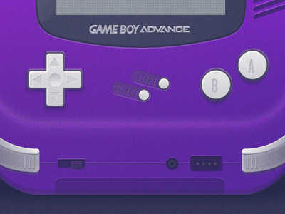 Game Boy Advance SP by Genewal Design on Dribbble