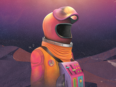 Astronaut illustration