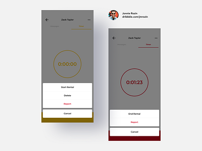 DailyUI 016 - Popup / Overlay app branding design minimal ui ux