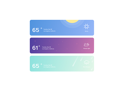 DailyUI 037 - Weather