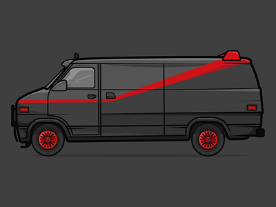 I love it when a plan comes together. A-Team van.
