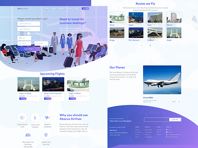 Airline airline airplane book button flight booking gradient illustration lagos landing page nigeria user interface