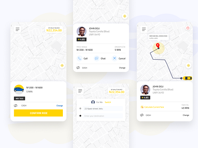 Mr Taxi ride booking process