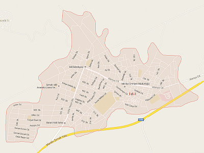 My name district google maps name shape town