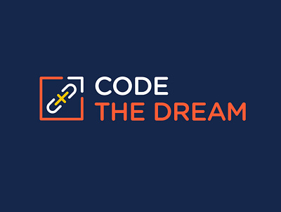 Code the Dream branding design identity logo