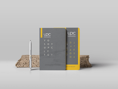 UPC | Notebook color corporate design design logo