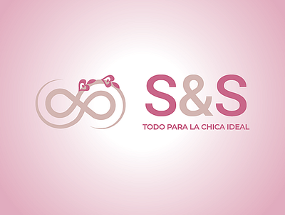 Logo S&S chicas color logo logotipo moda ropa trendy