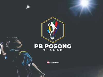 logo desain PB POSONG design flat graphic logo logo design vector