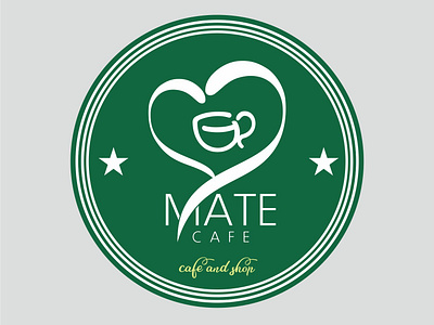 logo for mate cafe