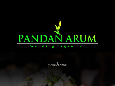 logo for pandan arum wedding organizer branding design flat graphic illustration logo logo design minimal myftha rochma vector