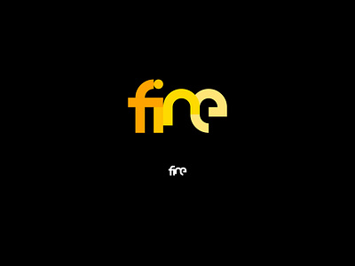 fine simple logo