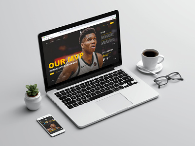 NBA Refresh basketball mvp nba sport web web design webdesign website website design