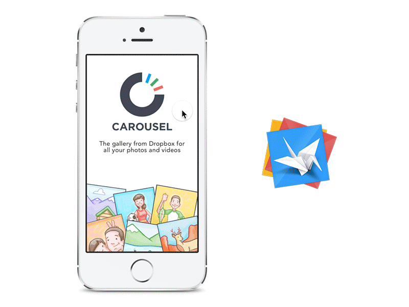 Remaking of Carousel Intro with Origami and Quartz Composer animation carousel dropbox origami quartz composer