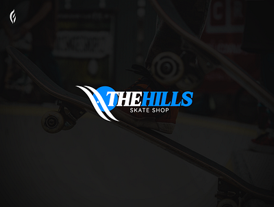 The Hills Skate Shop Presentation branding design illustrator instagram logo photoshop skate skateboard skateboarding social media ux