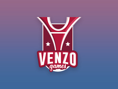 Venzo Games' Youtube Channel Logo esports fifa fortnite games logo paris sports vector venzo youtube