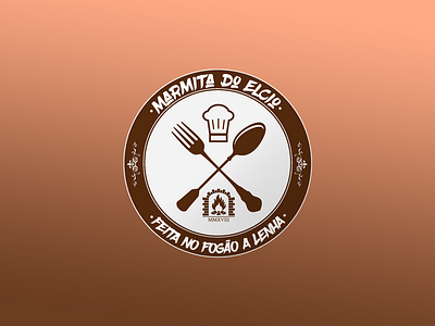 Marmita do Élcio Logo chain cooking design food illustrator kitchen logo marmita photoshop restaurant vector