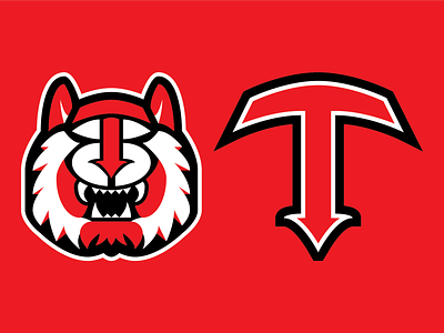Thorp Tigers high school logo redesign sports identity sports logo thorp tigers