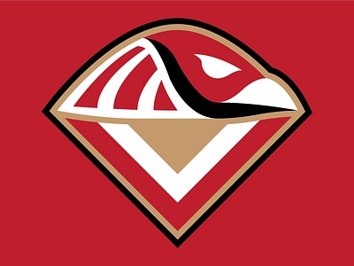 Vancouver Sparrows baseball concept logo sports identity sports logo vancouver