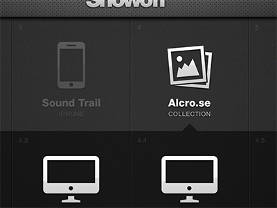 Showoff folder app ipad portfolio