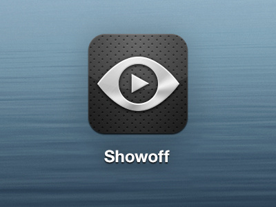 Showoff ipad icon app icon ipad portfolio
