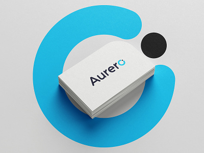 Aurero - logo branding design graphicdesign illustration logo medic medical software typography vector