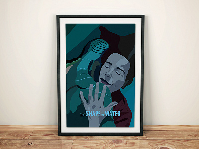 The Shape Of Water illustration movie oscar poster the shape of water