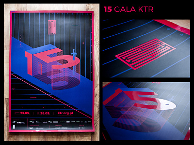 KTR - poster graphic design illustration ktr poster spot uv typography