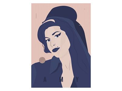 Amy Poster amy winehouse color graphic design graphicdesign illustration poster targiplakatu vector