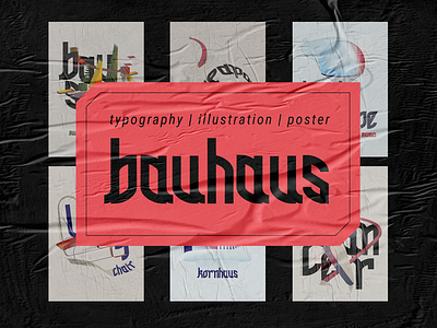 Bauhaus Typography Poster