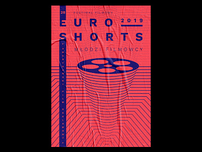 Euroshorts color euroshorts graphicdesign illustration movie pattern poster typography vector