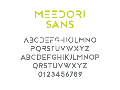 Meedori Sans - Free Font font free free font free typeface meedori sans sans serif typeface