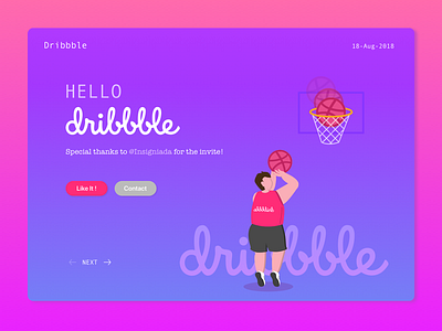 Hello Dribbble!