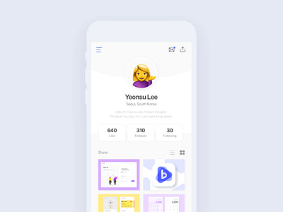 Daily UI #006-User Profile