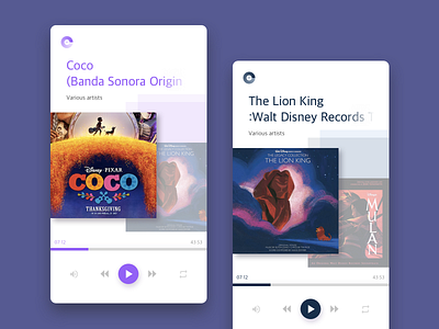 Daily UI #009-Music Player