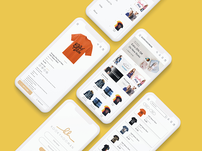 Mobile App UI (kookyhooman) ui ux design app creative