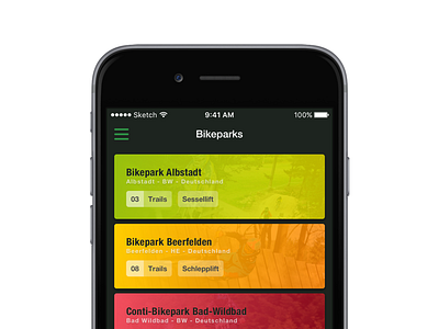 Bikeparks App