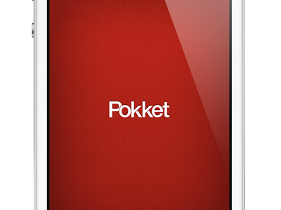 Pokket Splash Screen app card ios logo member pocket start wallet