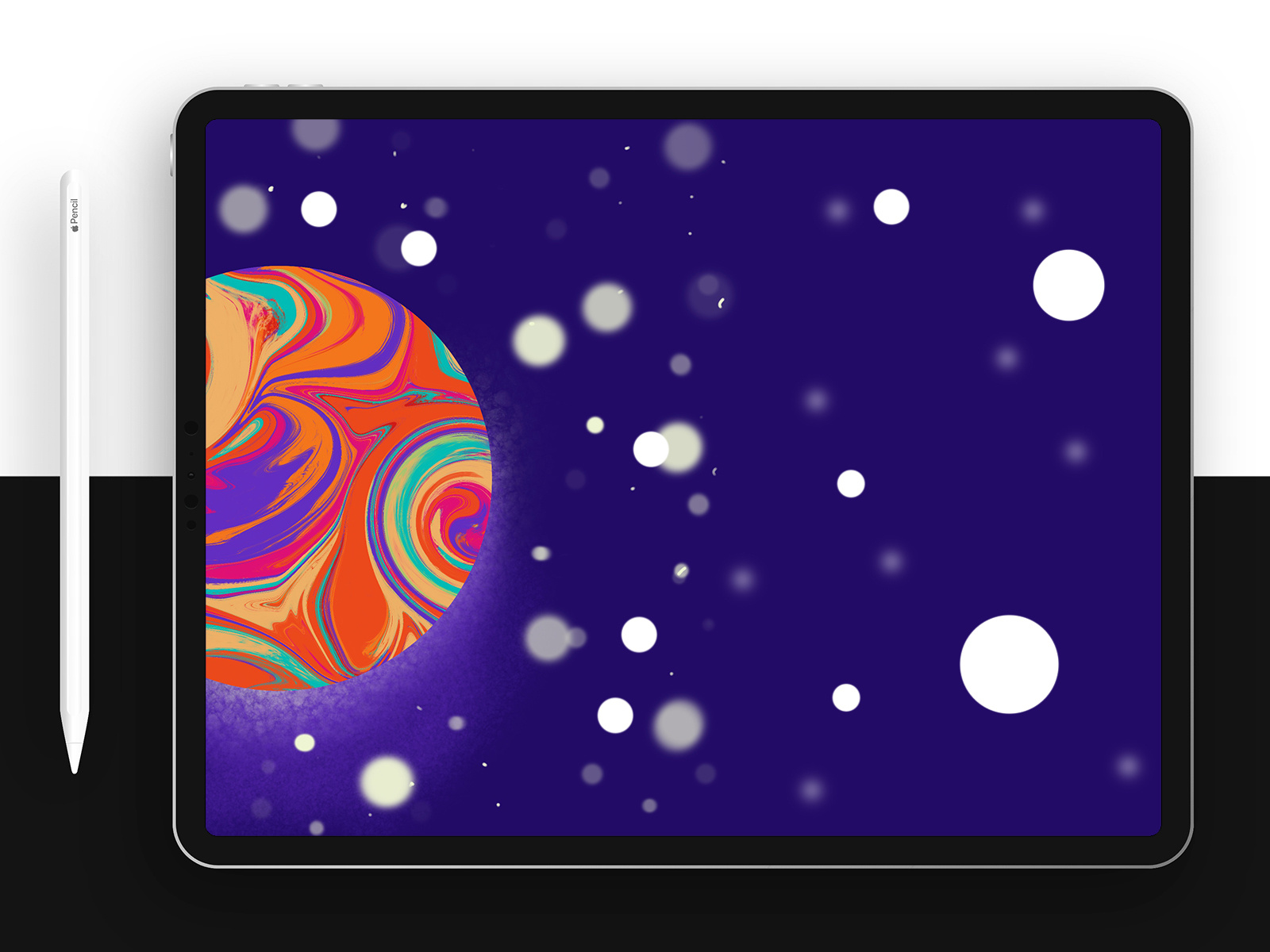 Space art in procreate by Kuldeep Mahawar on Dribbble