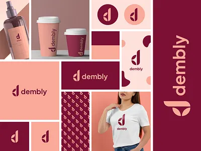 Dembly Beauty / Beauty Care Logo / Beauty product beauty beauty logo brand identity brand sign branding care care logo cosmetic cosmetology identity logo logotype makeup packaging skincare