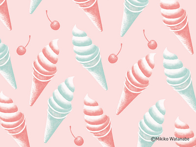 sweet pattern Illustration