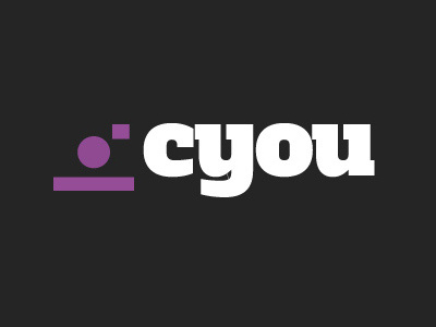 cyou branding frame instagram logo photo print project purple white