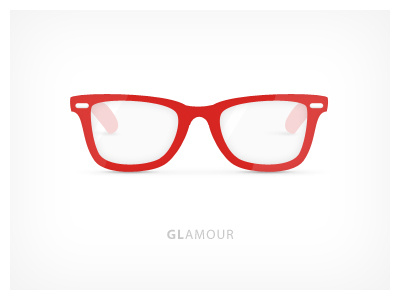 glamour glasses arig brand glamour glasses red sertan vector woman