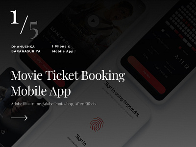 Movie Ticket Booking mobile app mobileapp movie movie app movie ticket movieticketbooking