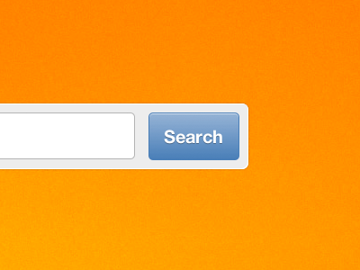 Search Button blue button css3 field form orange search style