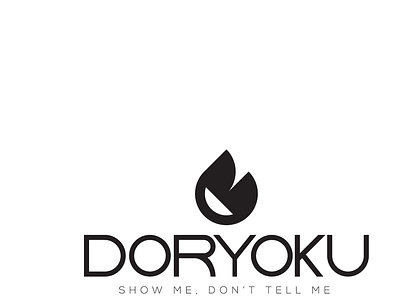 "Doryoku" New Logo 01 01 branding creative d letter eye catching flat graphic design logo versatile