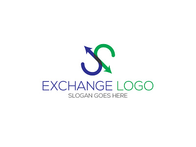 Exchange Logo 01 creative logo eye catching minimalist logo modern