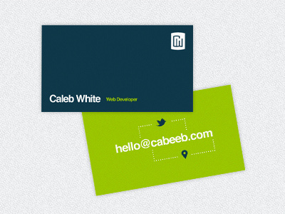 Tarjetas De Business blue business card clean green helvetica minimalism twitter