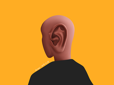 耳朵 icon design 插图